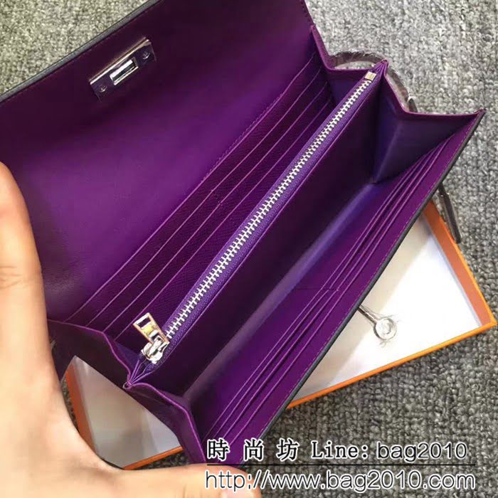 愛馬仕 Hermès掌紋 kelly錢包 0AM1211